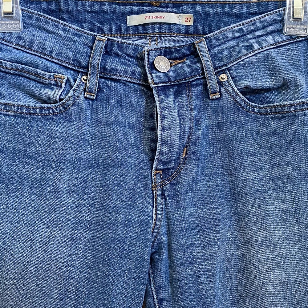 Levi's Women's Blue Skinny Jeans